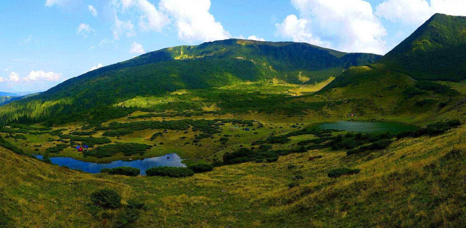 Карпаты, озеро Ворожеска