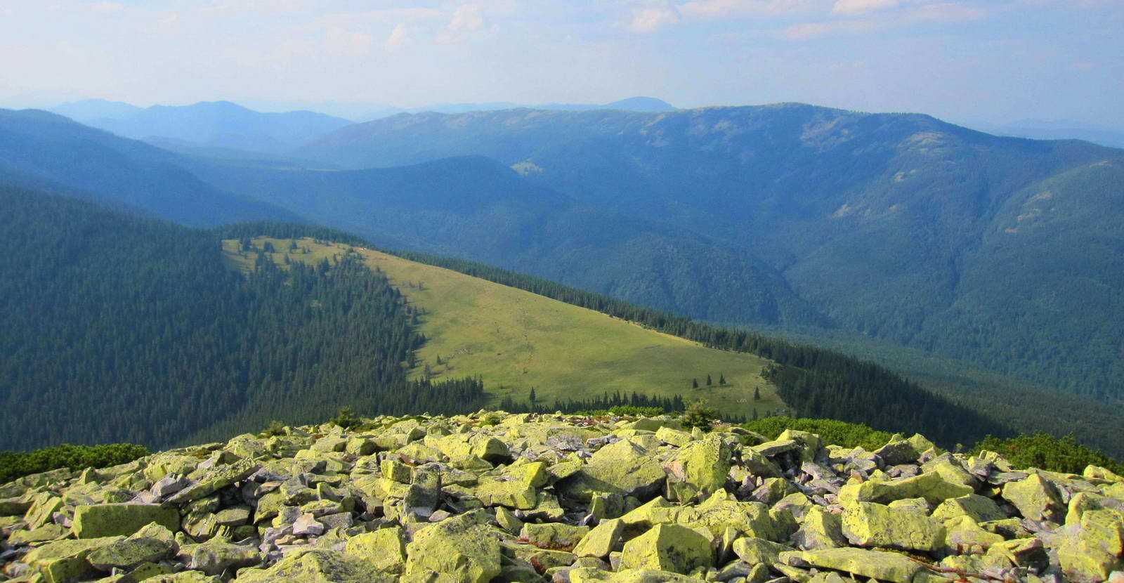 Панорама из г. Хомяк