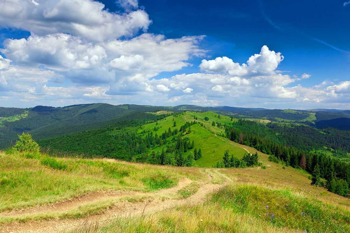 Маршрут на гору Маківка