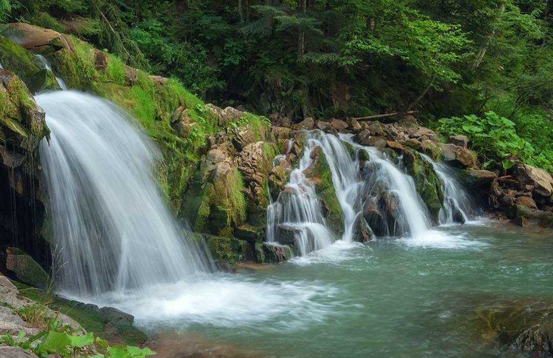 Маршрут на гору Ключ через Кам'янецький водоспад