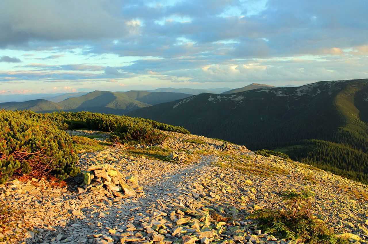 Карпати, маршрут на вершину Грофу і Пареньки