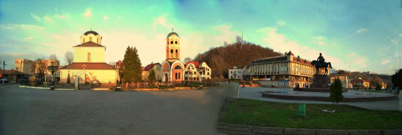 Панорама центральної частина м. Галич Галич, панорама центральної частини міста
