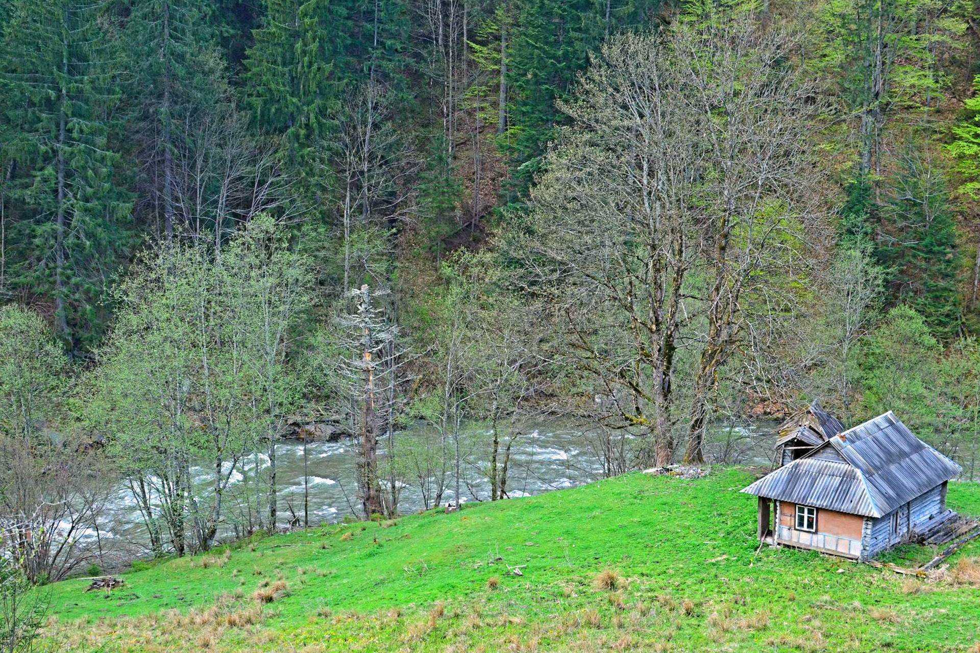 Горное село Ильцы, Карпаты Карпатское горное село Ильцы