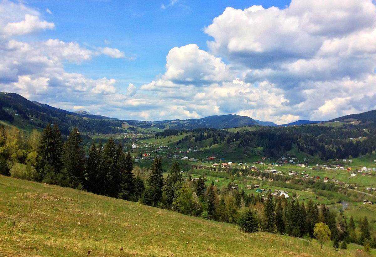 Красник — красивая карпатская деревня Красивое карпатское село Красник