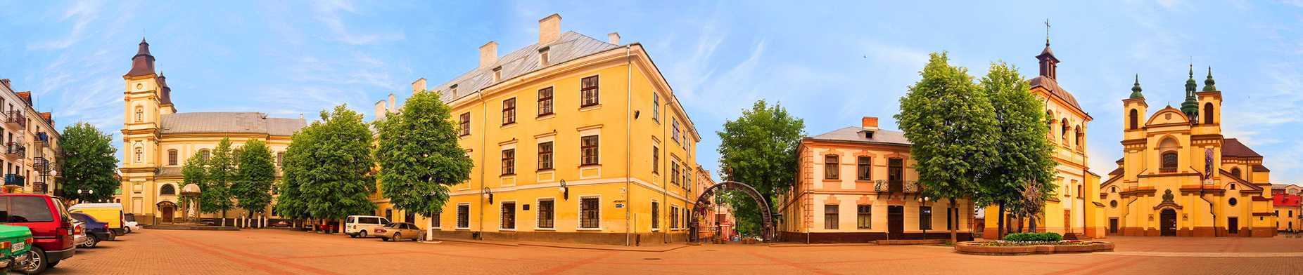 г. Ивано-Франковск, площадь Шептицкого Панорама площади Шептицкого