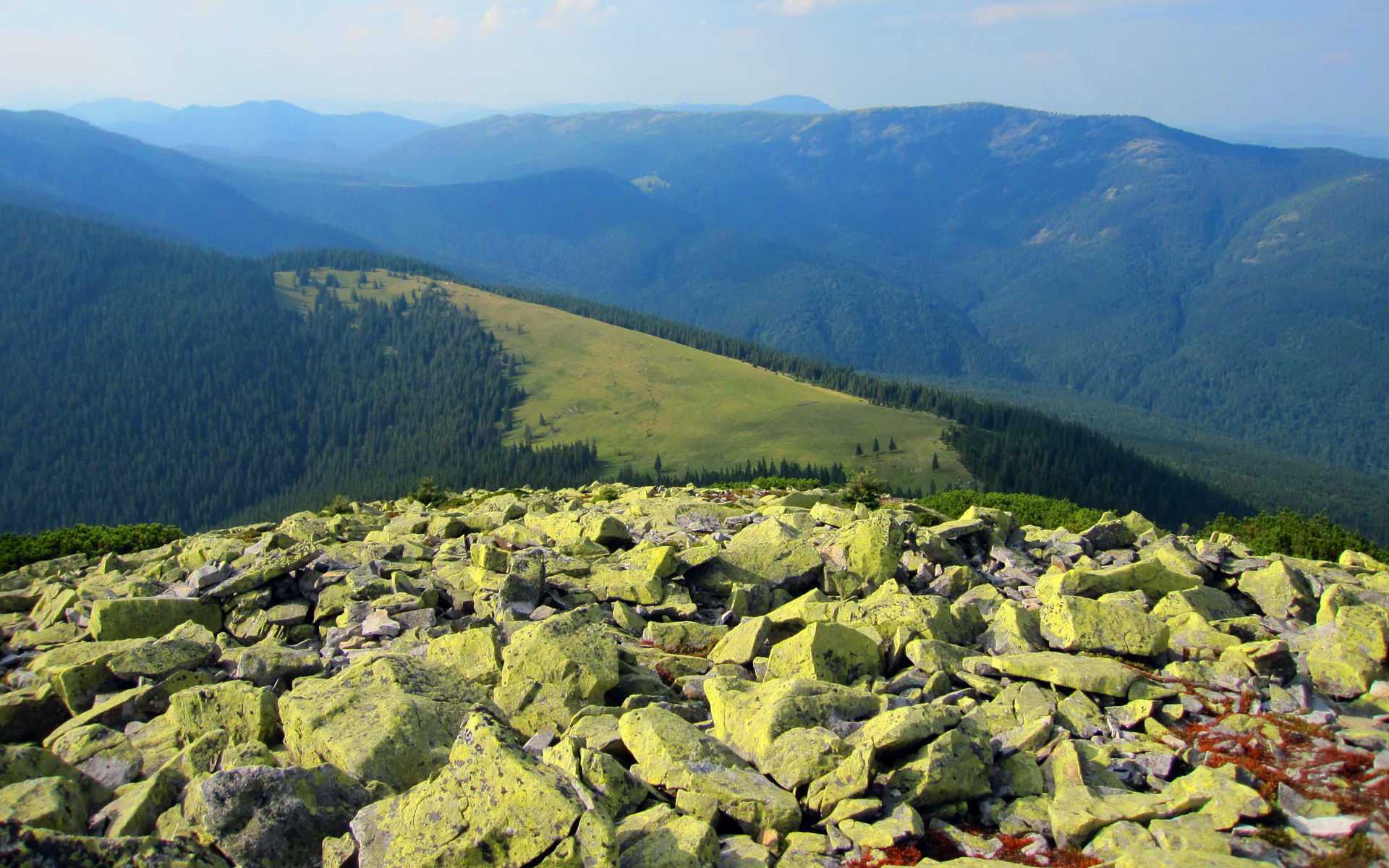 Панорама с горы Хомяк Вид с горы Хомяк