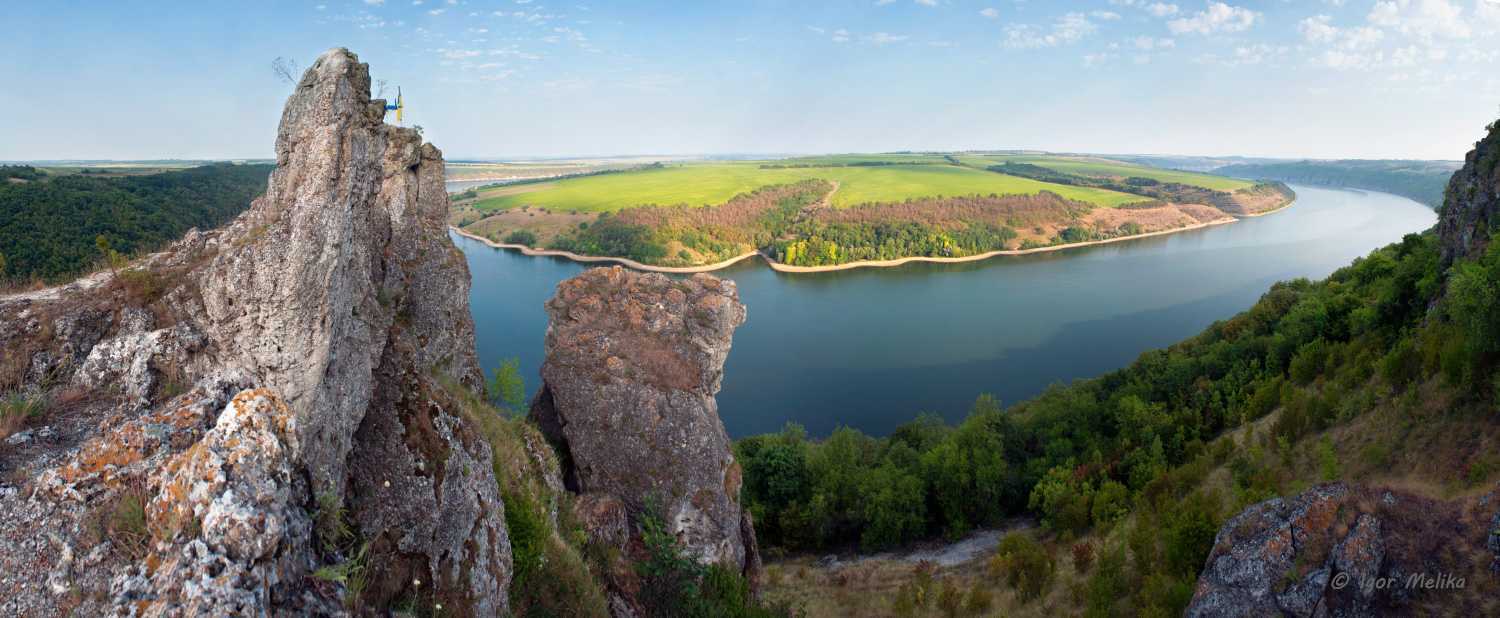 Каньон на реке Днестр