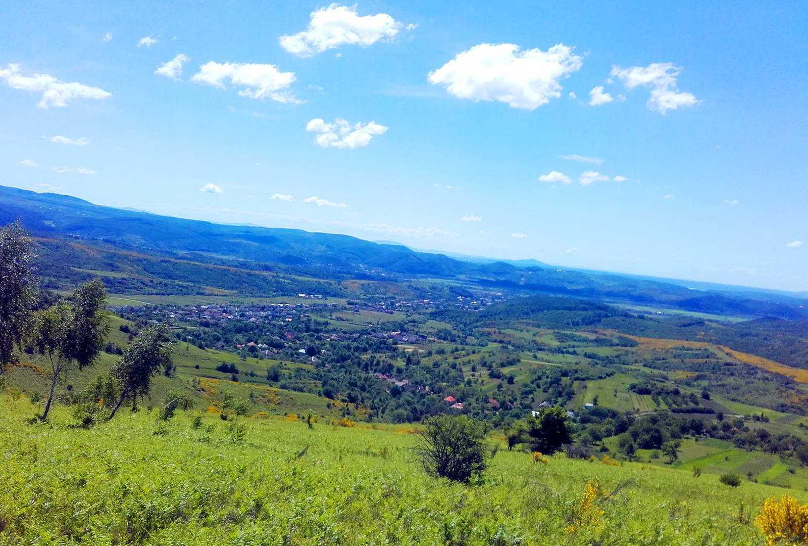 Закарпатская обл., Панорама Чинадиево
