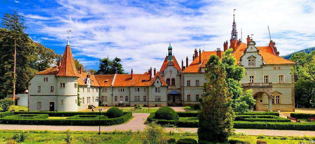 Закарпатье, замок Шенборнов