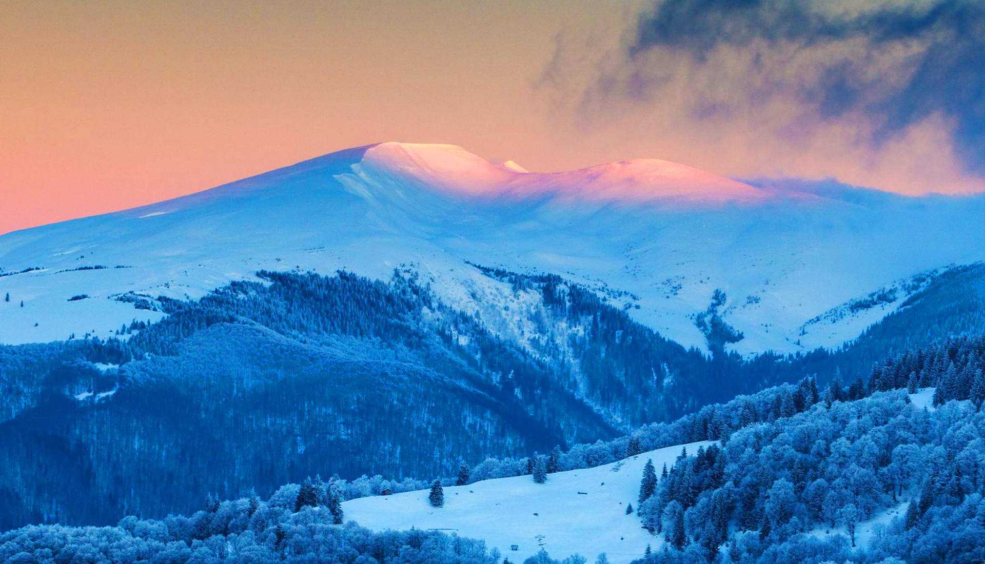 Вершины Близницы (1883 м та 1872 м) зимою