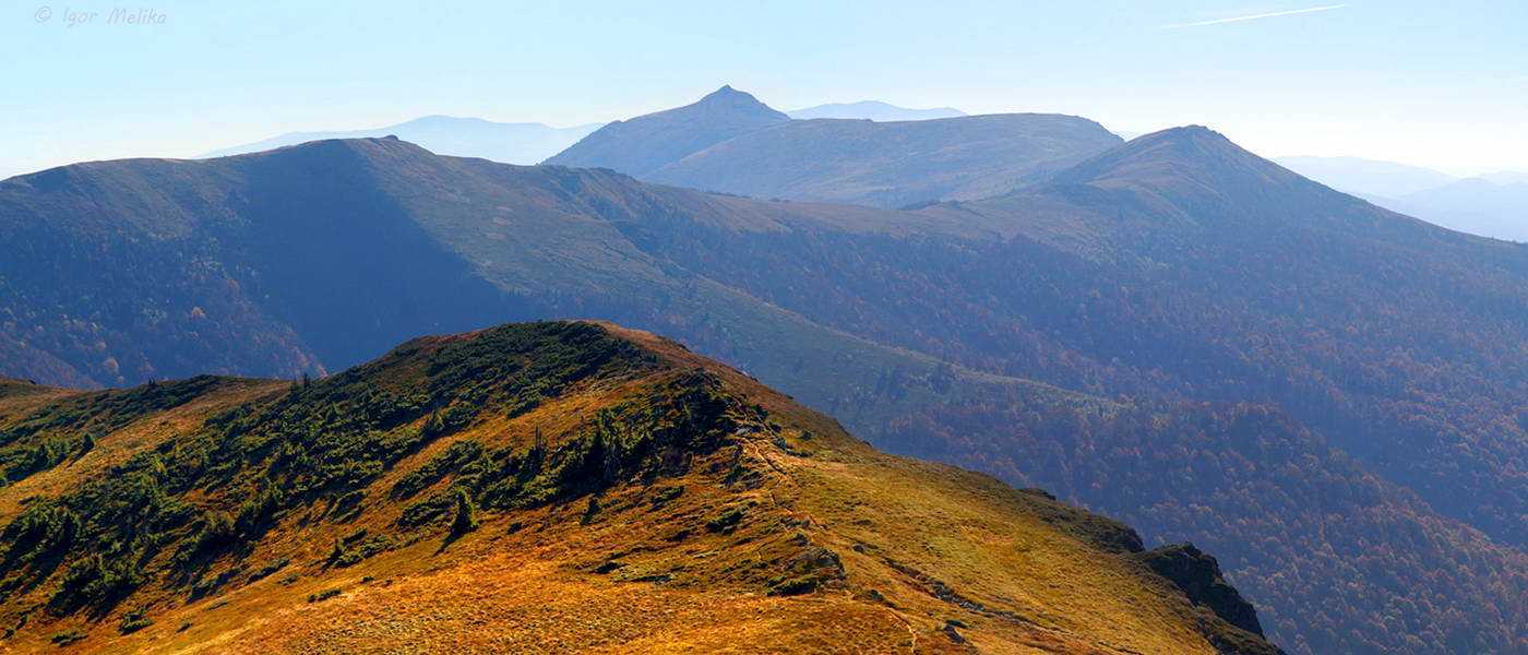 Гора Пикуй (1408 м), Верховинский Вододельный хребет