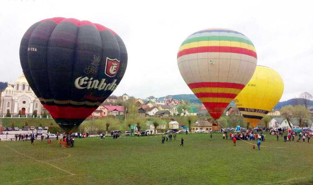 Сходница. Полет на воздушном шаре