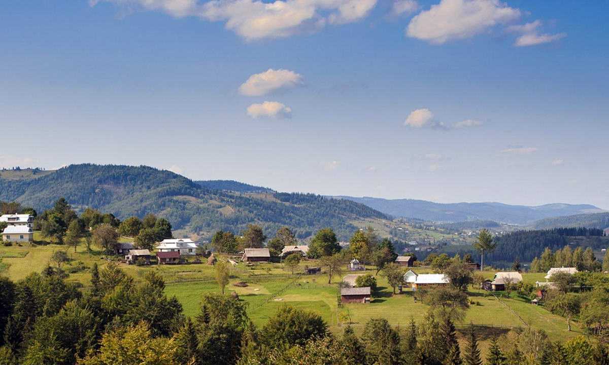 с. Шепот, невероятная красота Карпат