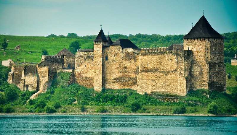 Вид на Хотинську фортецю