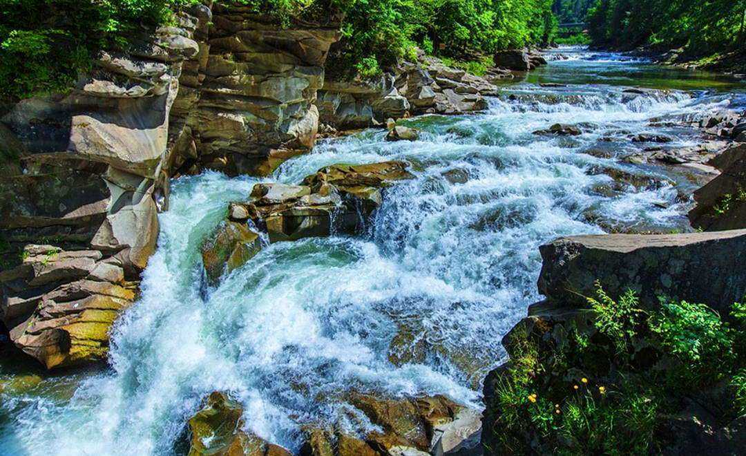 Яремче, водопад Пробий
