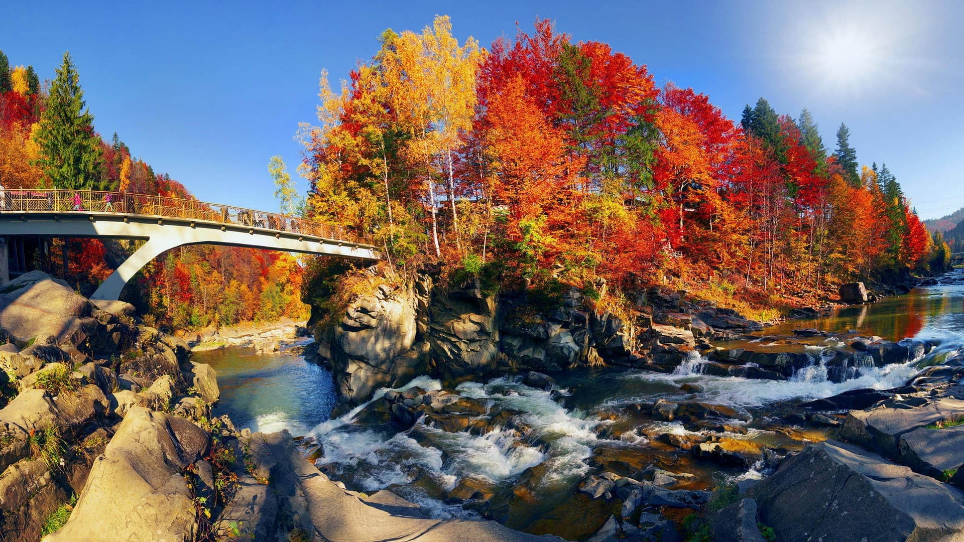Водоспад Пробій в Яремче Яремче, водоспад Пробій