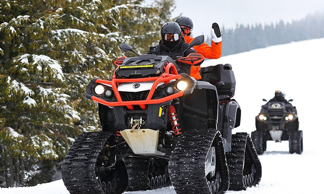 Поїздка на квадроциклі в Буковелі