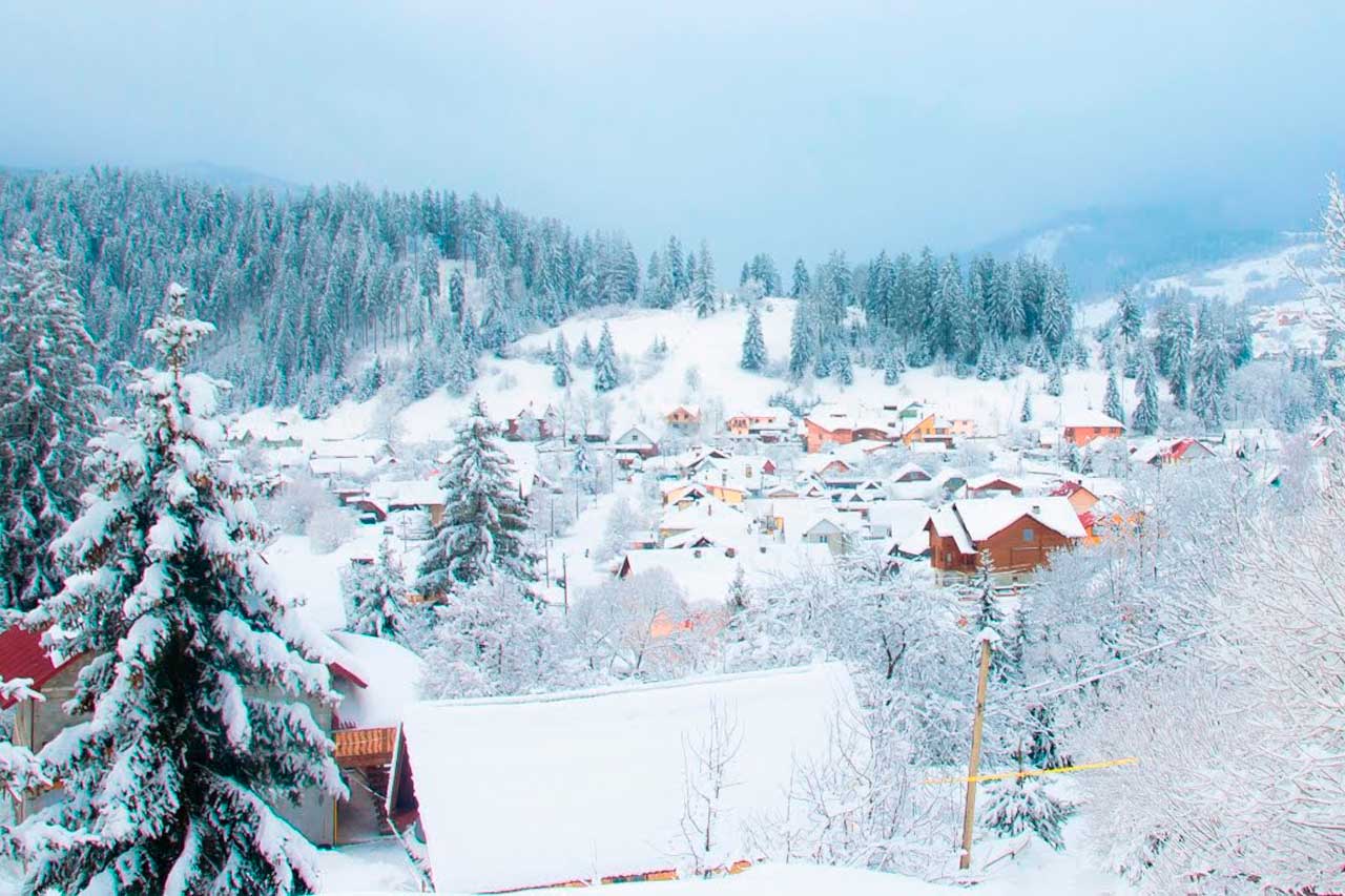 Відпочинок в Славську взимку