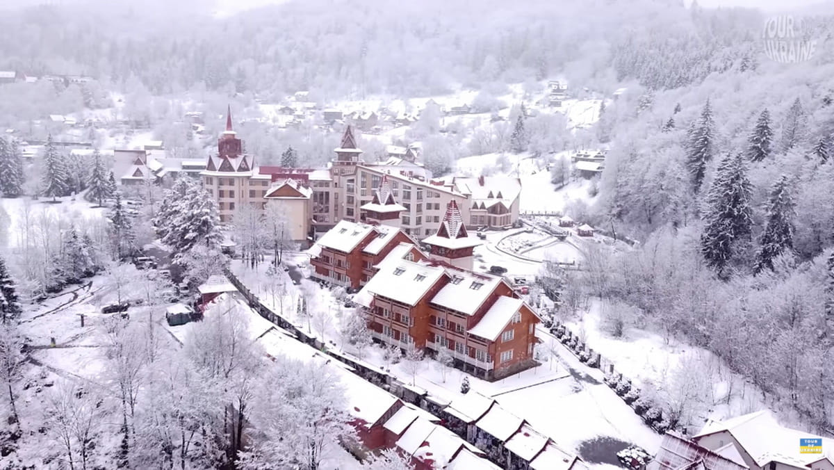 Отдых в Яремче зимой Яремче - отдых в Карпатах зимой