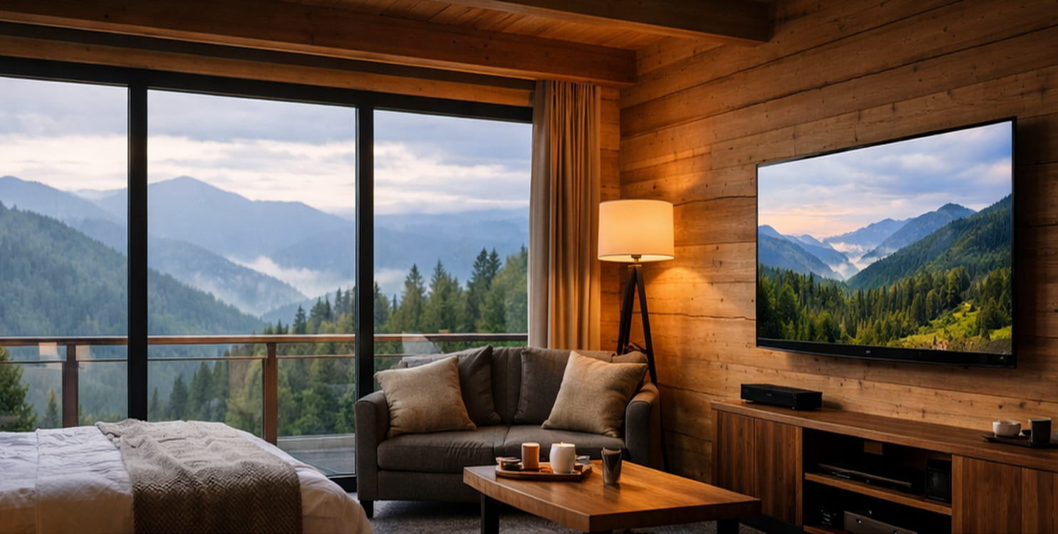 Сучасне туристичне житло в Карпатах і комфорт гостей Сучасне туристичне житло в Карпатах з комфортним інтер’єром для гостей